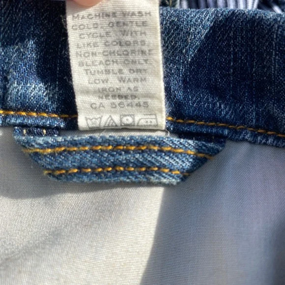 J Crew Crewcuts boy blue denim jean jacket 3 - Picture 5 of 9